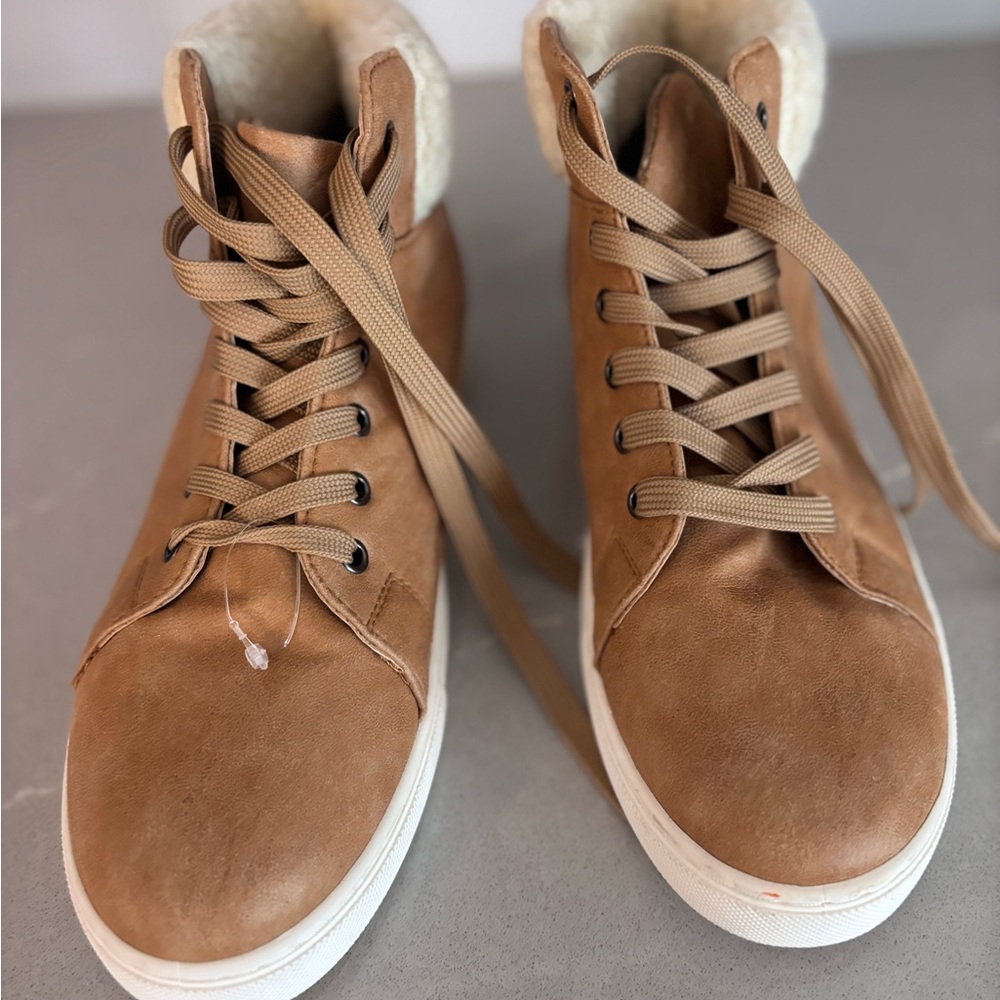 Cliffs by WHITE MOUNTAIN Tan Women's Combat Boots - Picture 5 of 6